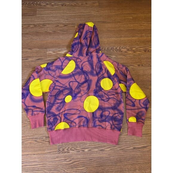 Mcnairy & co Hoodie Mens XL Orion Crewneck Pullover Pink Purple Heavyweight NWT - Picture 6 of 8